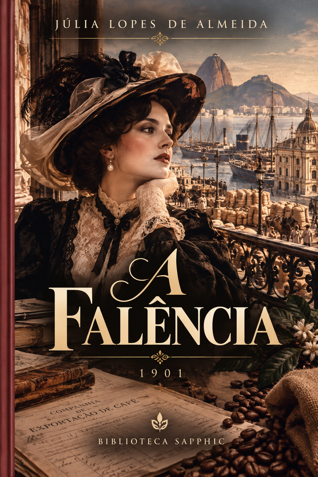 Capa de A Falência, de Júlia Lopes de Almeida