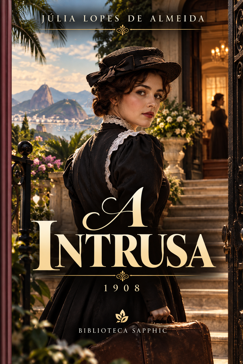 Capa de A Intrusa, de Júlia Lopes de Almeida