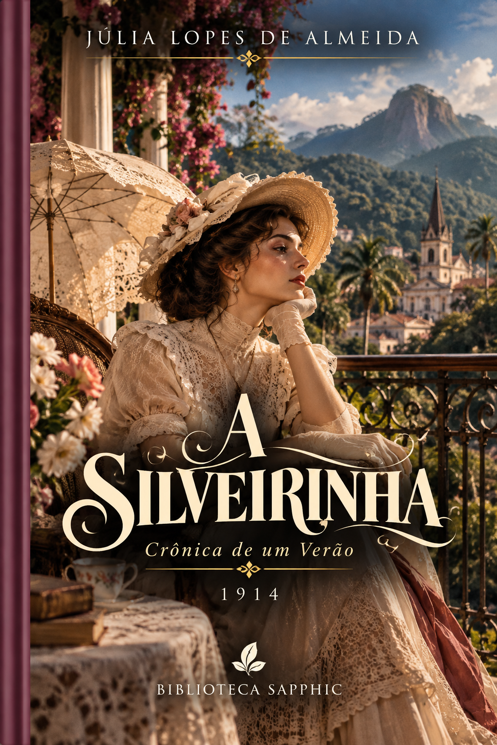 Capa de A Silveirinha, de Júlia Lopes de Almeida