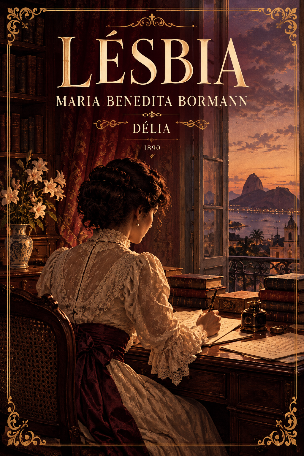 Capa de Lésbia, de Maria Benedita Bormann
