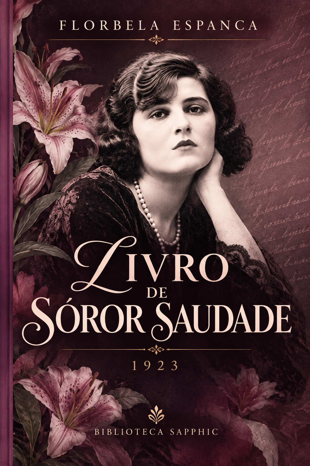 Capa de Livro de Sóror Saudade